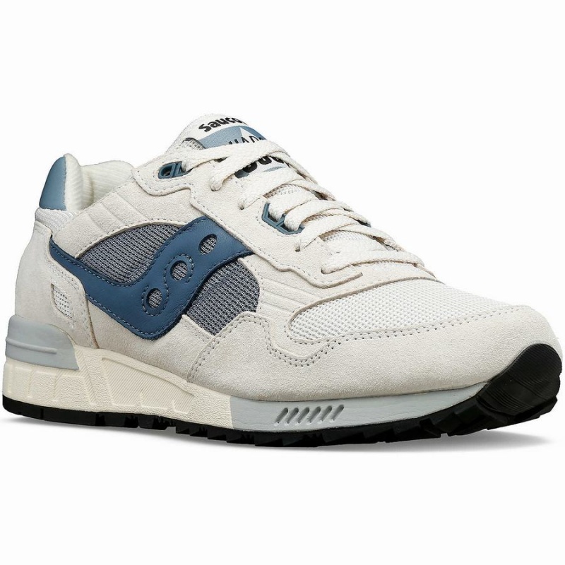 Sapatilhas Saucony Shadow 5000 Feminino Branco Azuis | Portugal S58971-P67