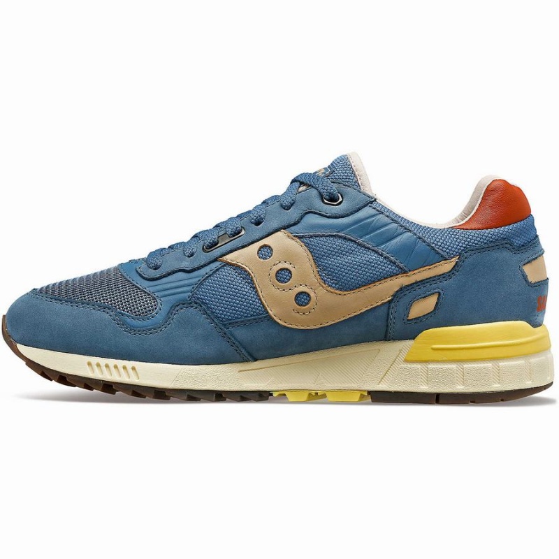 Sapatilhas Saucony Shadow 5000 Premium Feminino Azuis Amarelas | Portugal S71594-L54