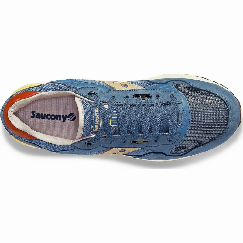 Sapatilhas Saucony Shadow 5000 Premium Feminino Azuis Amarelas | Portugal S71594-L54