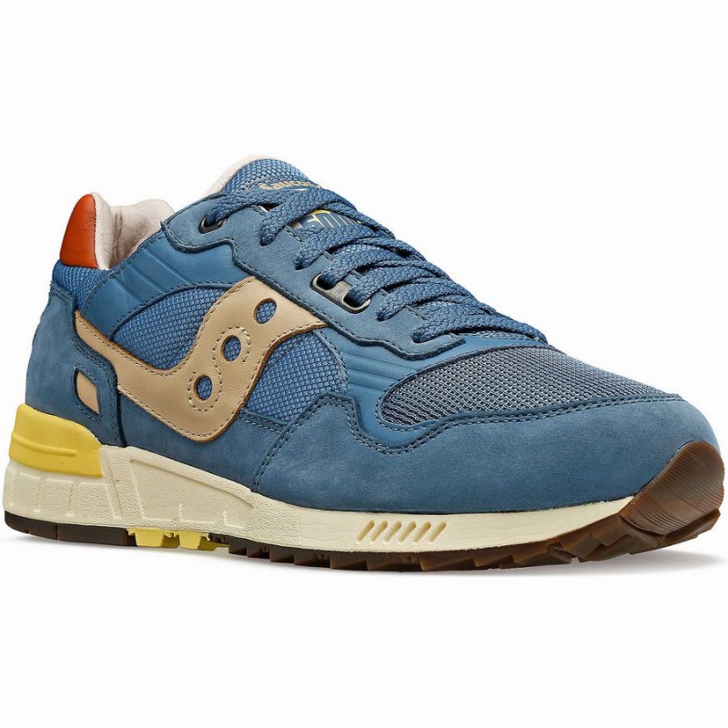 Sapatilhas Saucony Shadow 5000 Premium Feminino Azuis Amarelas | Portugal S71594-L54