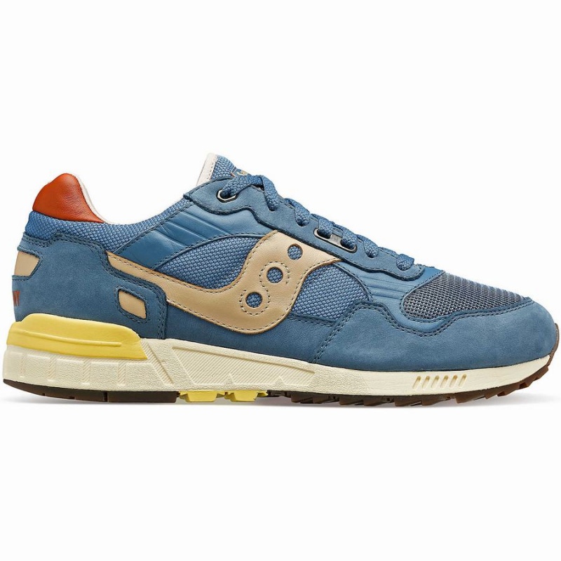 Sapatilhas Saucony Shadow 5000 Premium Feminino Azuis Amarelas | Portugal S71594-L54