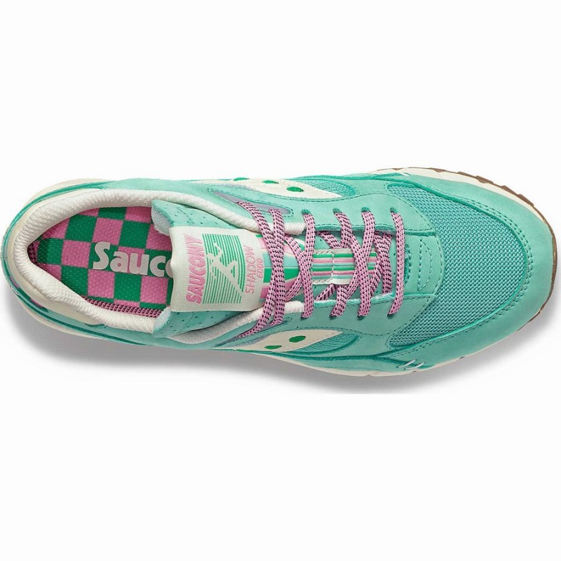 Sapatilhas Saucony Shadow 6000 Earth Citizen Feminino Luz Turquesa Branco | Portugal S89063-C18