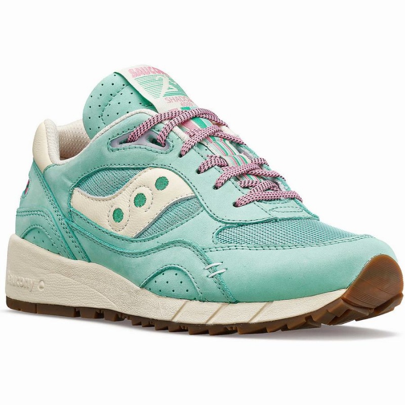 Sapatilhas Saucony Shadow 6000 Earth Citizen Feminino Luz Turquesa Branco | Portugal S89063-C18