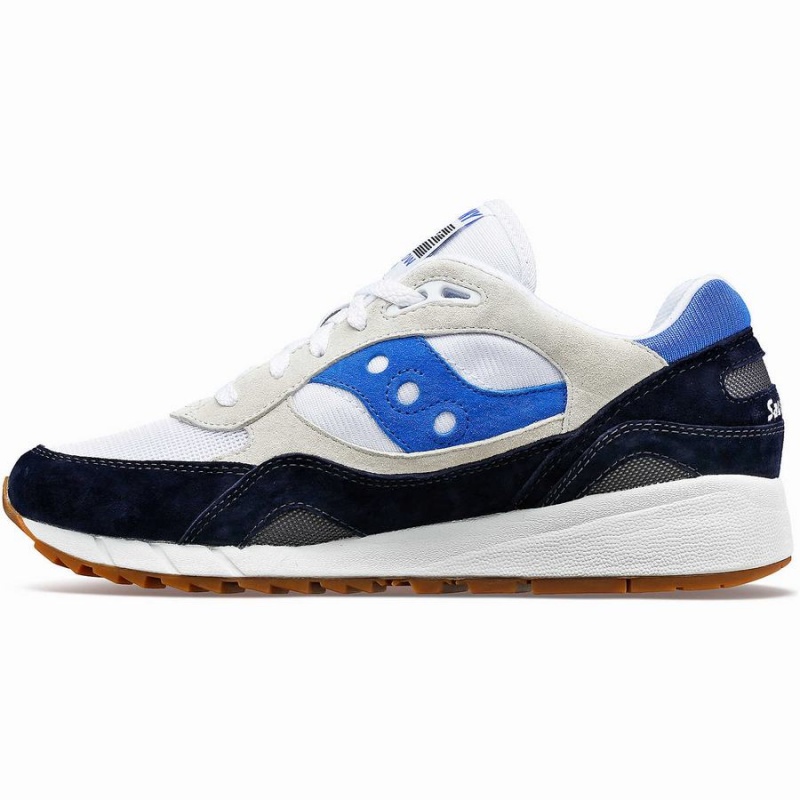 Sapatilhas Saucony Shadow 6000 Feminino Branco Azul Marinho Azuis | Portugal S20647-K71