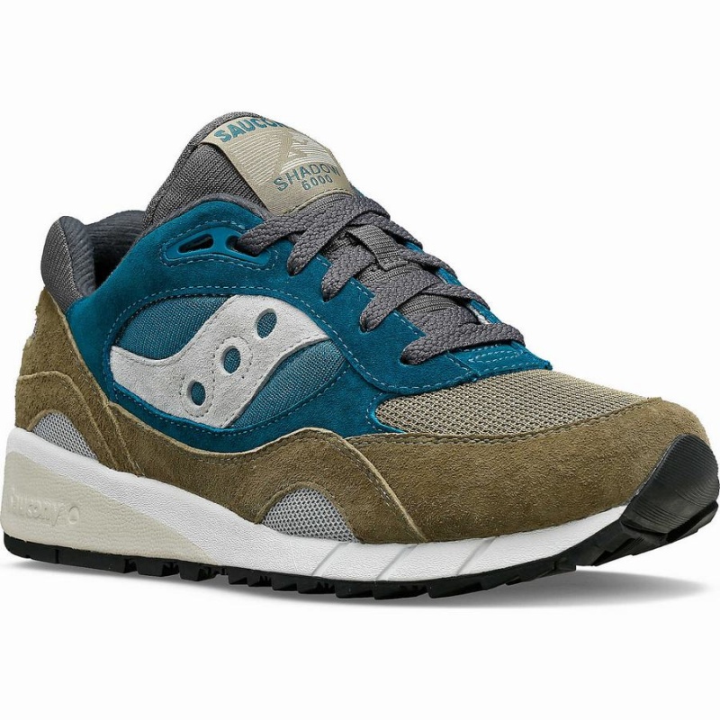 Sapatilhas Saucony Shadow 6000 Feminino Cinzentas Turquesa | Portugal S79851-W58