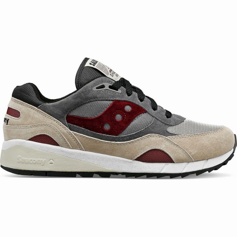 Sapatilhas Saucony Shadow 6000 Feminino Bege Cinzentas | Portugal S59263-P96