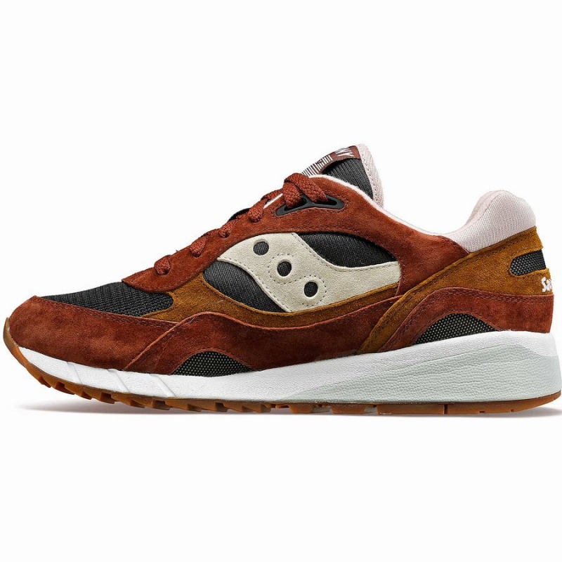 Sapatilhas Saucony Shadow 6000 Feminino Marrom Pretas | Portugal S91237-S08