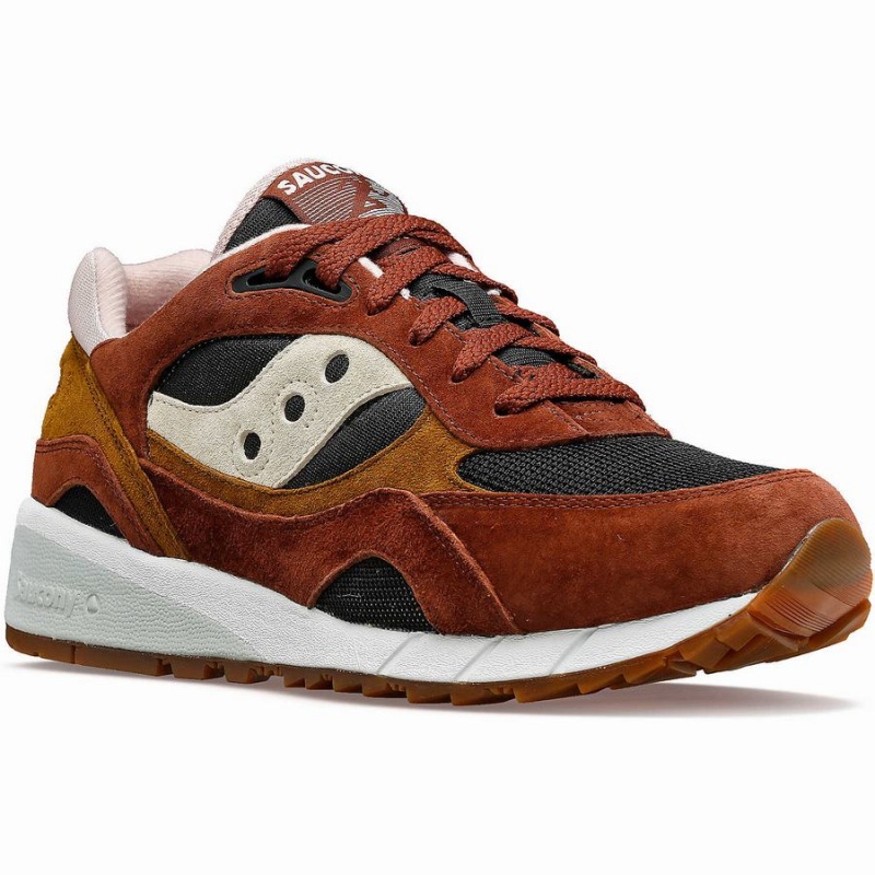 Sapatilhas Saucony Shadow 6000 Feminino Marrom Pretas | Portugal S91237-S08