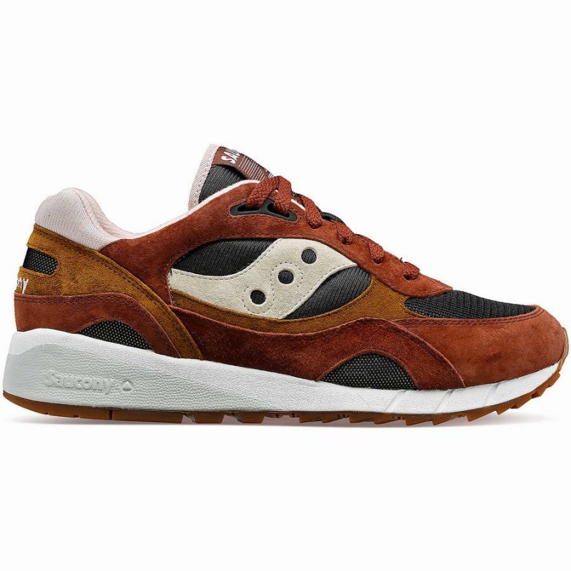 Sapatilhas Saucony Shadow 6000 Feminino Marrom Pretas | Portugal S91237-S08