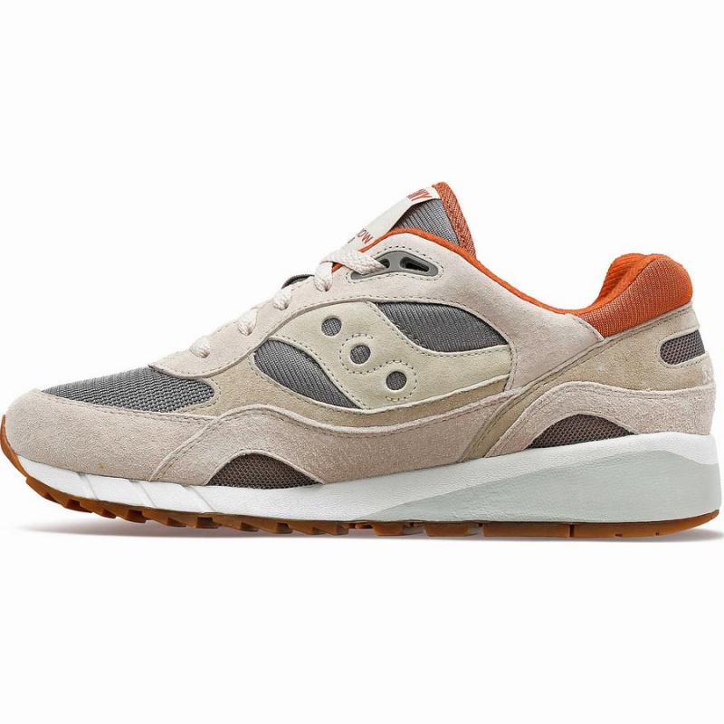 Sapatilhas Saucony Shadow 6000 Feminino Bege Cinzentas | Portugal S71259-D95