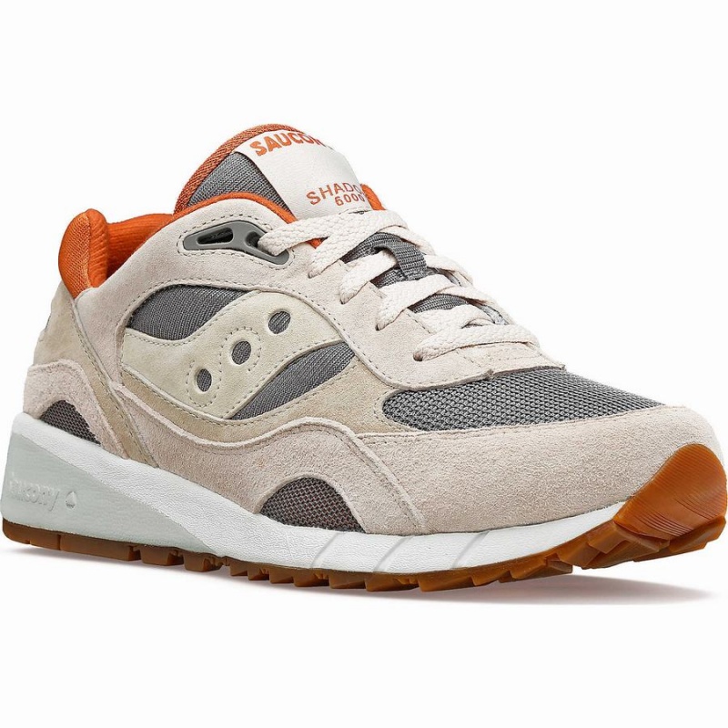 Sapatilhas Saucony Shadow 6000 Feminino Bege Cinzentas | Portugal S71259-D95