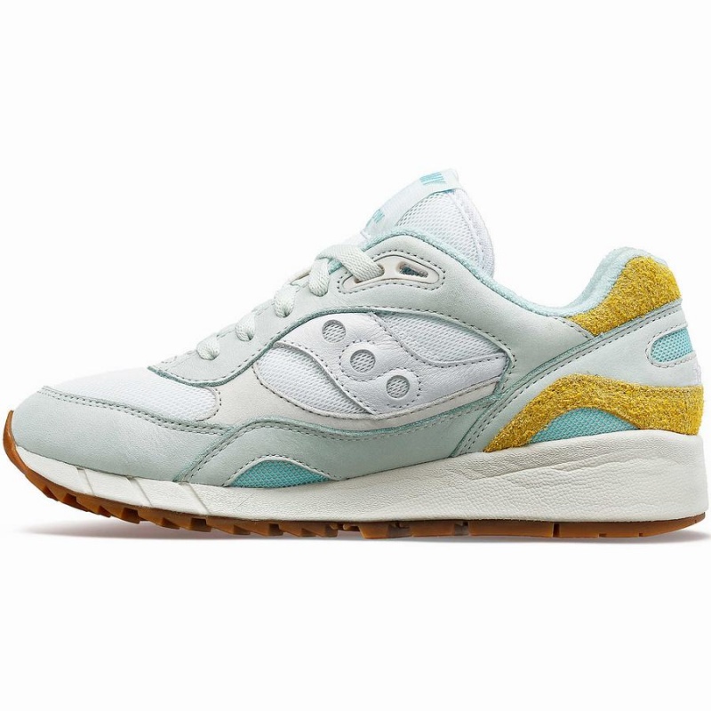 Sapatilhas Saucony Shadow 6000 Unplugged Feminino Turquesa Amarelas | Portugal S59174-R68