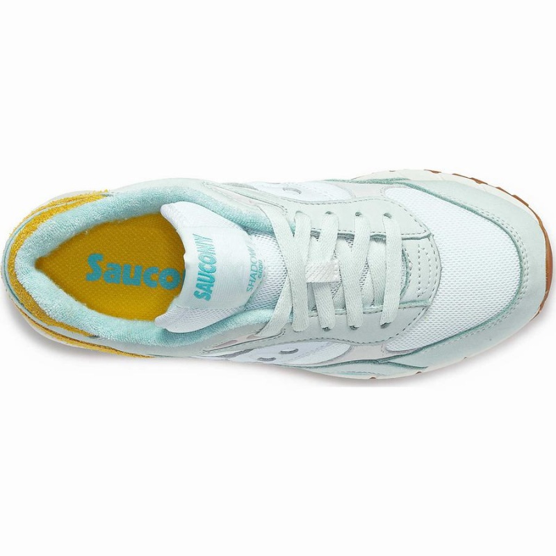 Sapatilhas Saucony Shadow 6000 Unplugged Feminino Turquesa Amarelas | Portugal S59174-R68