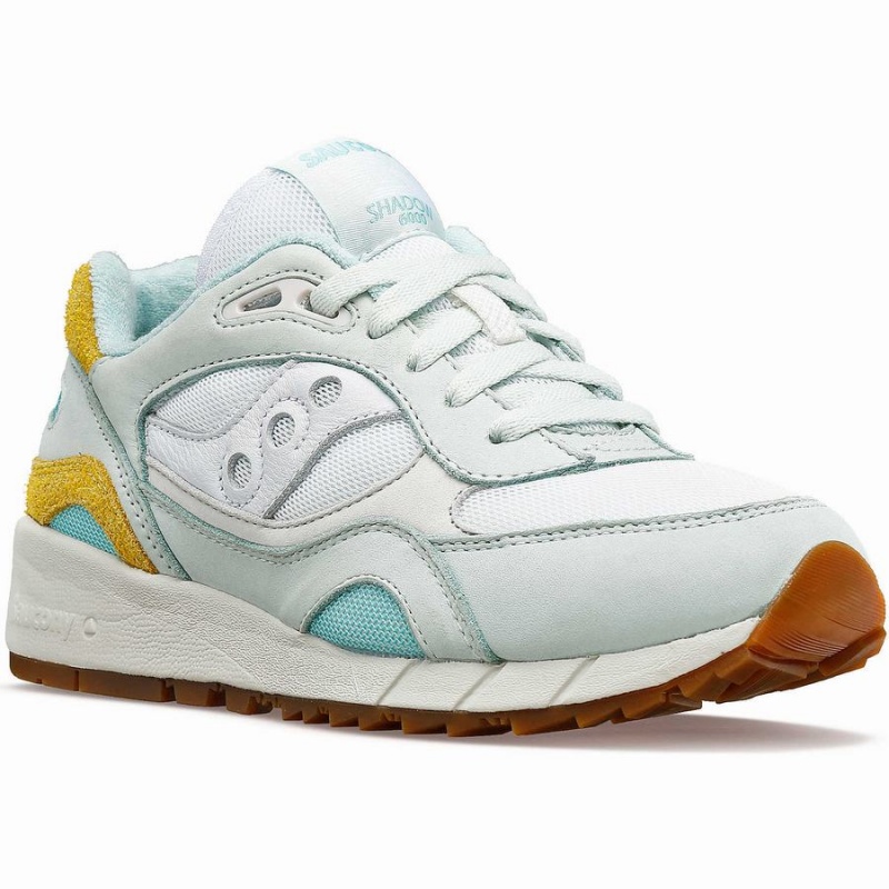 Sapatilhas Saucony Shadow 6000 Unplugged Feminino Turquesa Amarelas | Portugal S59174-R68