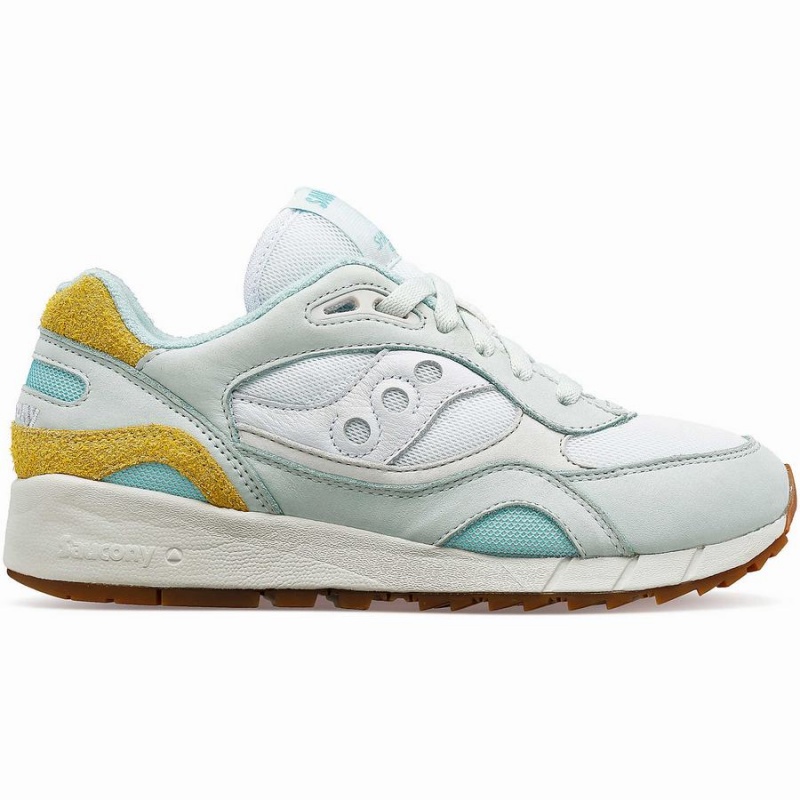 Sapatilhas Saucony Shadow 6000 Unplugged Feminino Turquesa Amarelas | Portugal S59174-R68