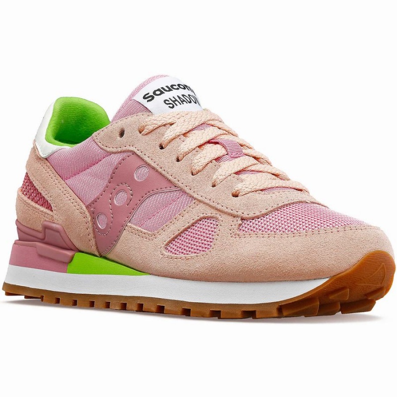 Sapatilhas Saucony Shadow Original Feminino Marrom Rosa | Portugal S90318-Z60