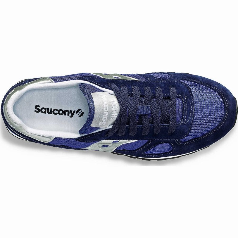 Sapatilhas Saucony Shadow Original Feminino Azul Marinho Prateadas | Portugal S21463-V38