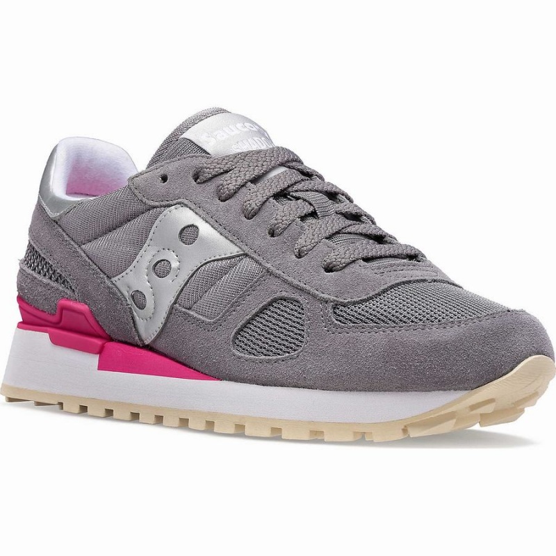 Sapatilhas Saucony Shadow Original Feminino Cinzentas Prateadas | Portugal S76981-N72