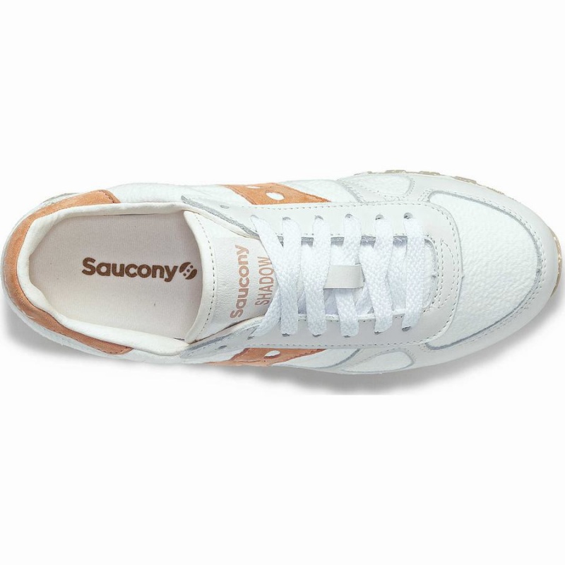 Sapatilhas Saucony Shadow Original Feminino Branco Marrom | Portugal S32986-J59