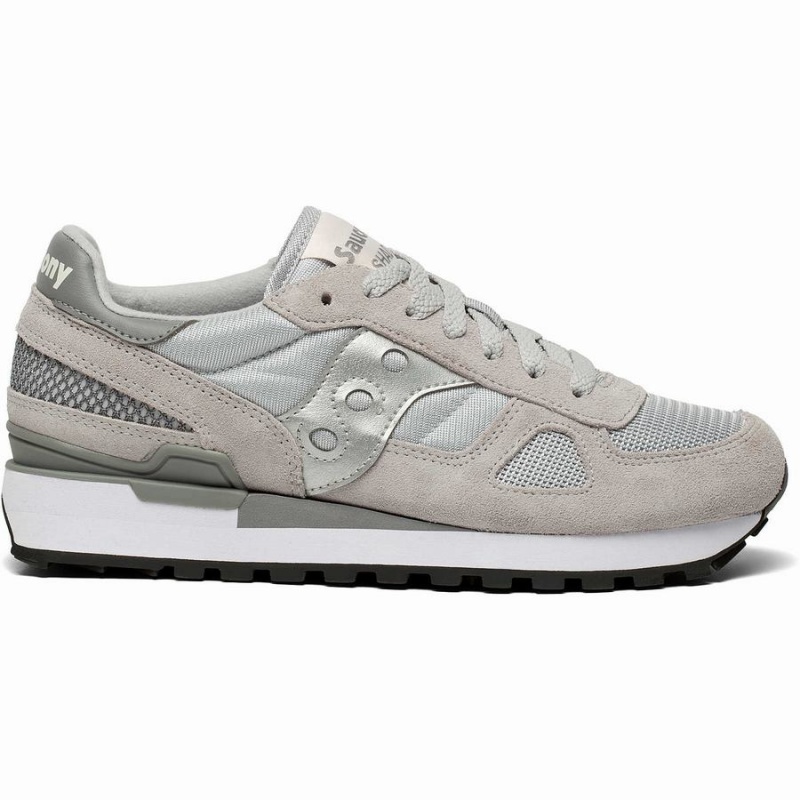 Sapatilhas Saucony Shadow Original Feminino Cinzentas Prateadas | Portugal S43018-W38