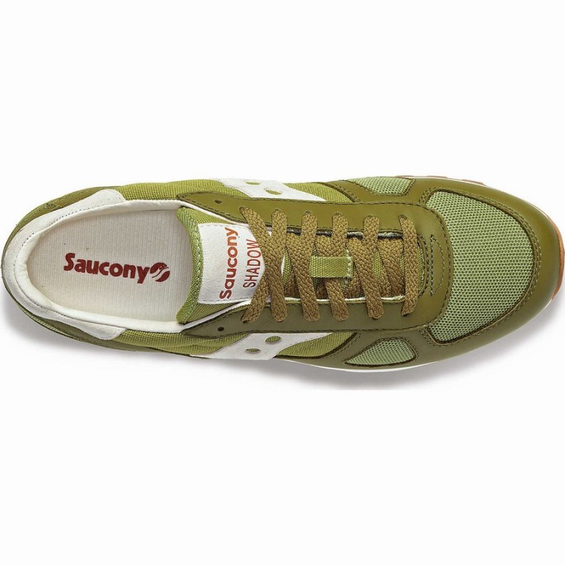 Sapatilhas Saucony Shadow Original Feminino Verde Oliva Branco | Portugal S54786-D45