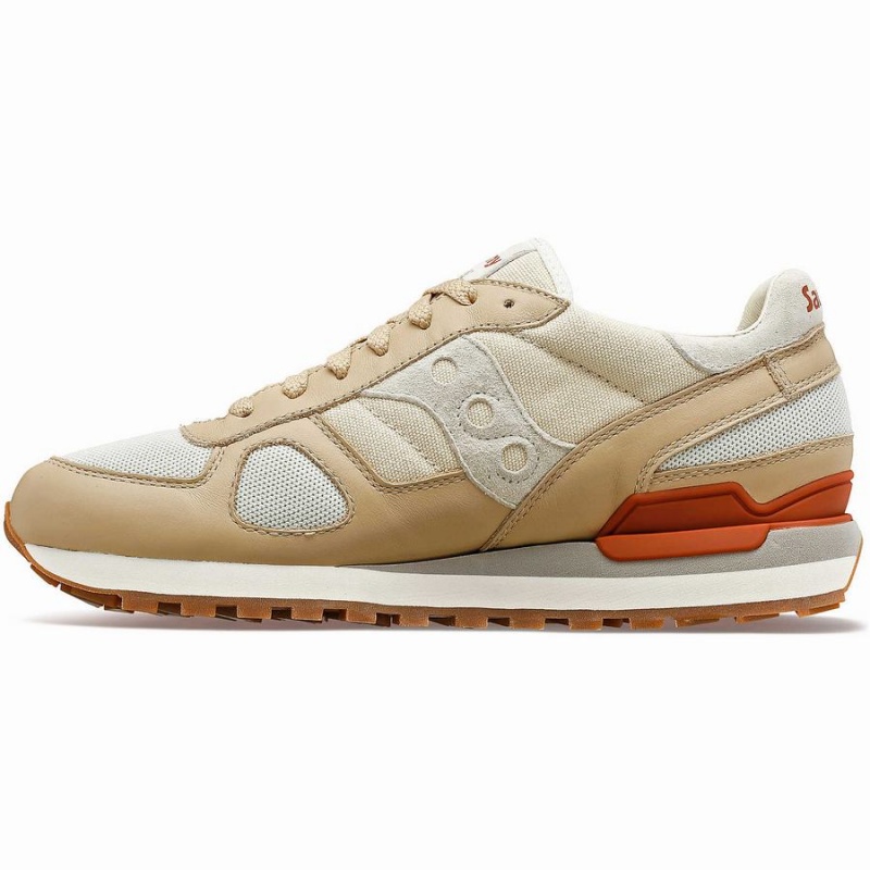 Sapatilhas Saucony Shadow Original Feminino Bege Marrom | Portugal S72058-F81