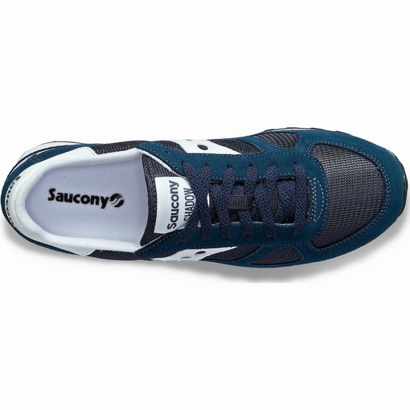 Sapatilhas Saucony Shadow Original Feminino Azul Marinho Branco | Portugal S21496-G83