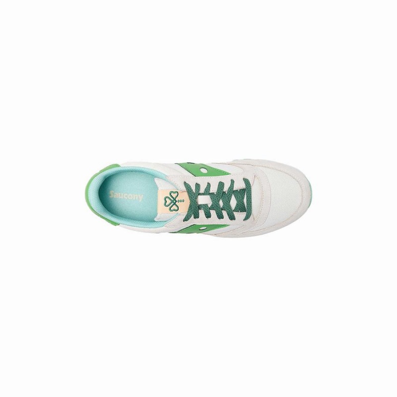 Sapatilhas Saucony Shamrock Jazz 81 Feminino Branco Verdes | Portugal S57098-S35