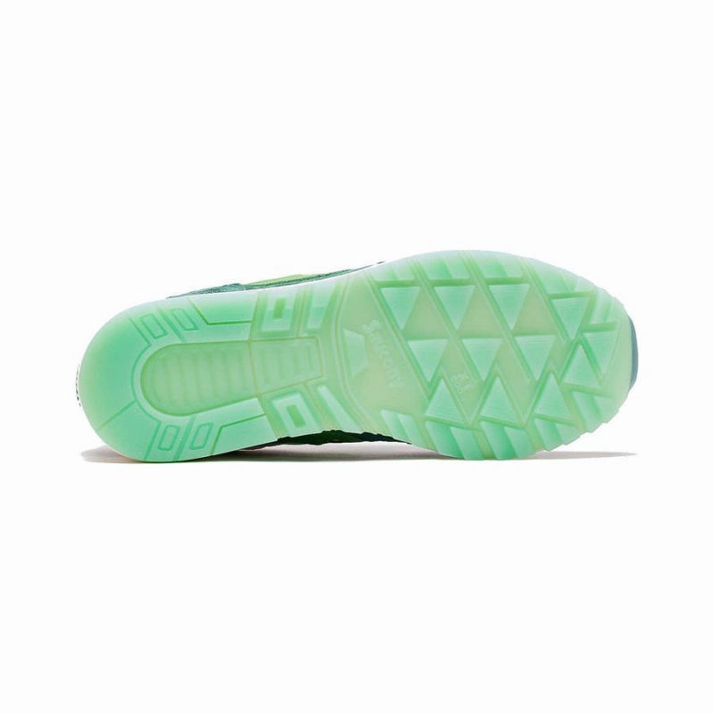 Sapatilhas Saucony Shamrock Shadow 5000 Feminino Branco Verdes | Portugal S50463-X06