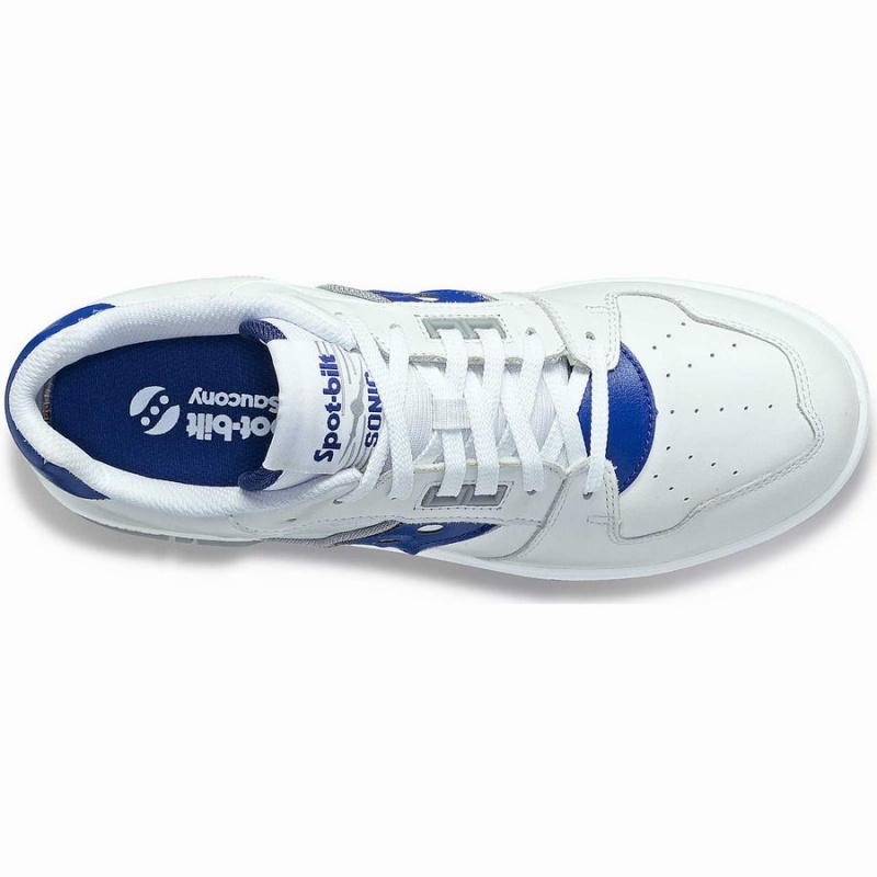 Sapatilhas Saucony Spot-Bilt™ Sonic Low Feminino Branco Azul Marinho | Portugal S25684-L61