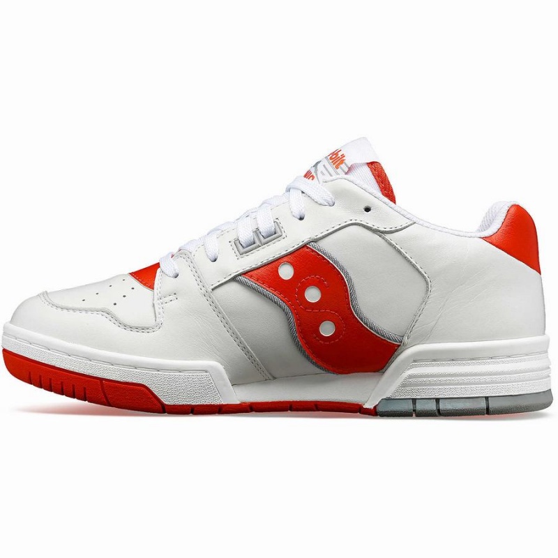 Sapatilhas Saucony Spot-Bilt™ Sonic Low Feminino Branco Vermelhas | Portugal S62947-Q68