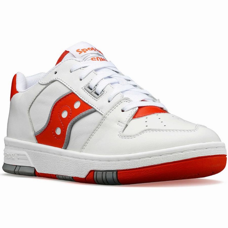 Sapatilhas Saucony Spot-Bilt™ Sonic Low Feminino Branco Vermelhas | Portugal S62947-Q68