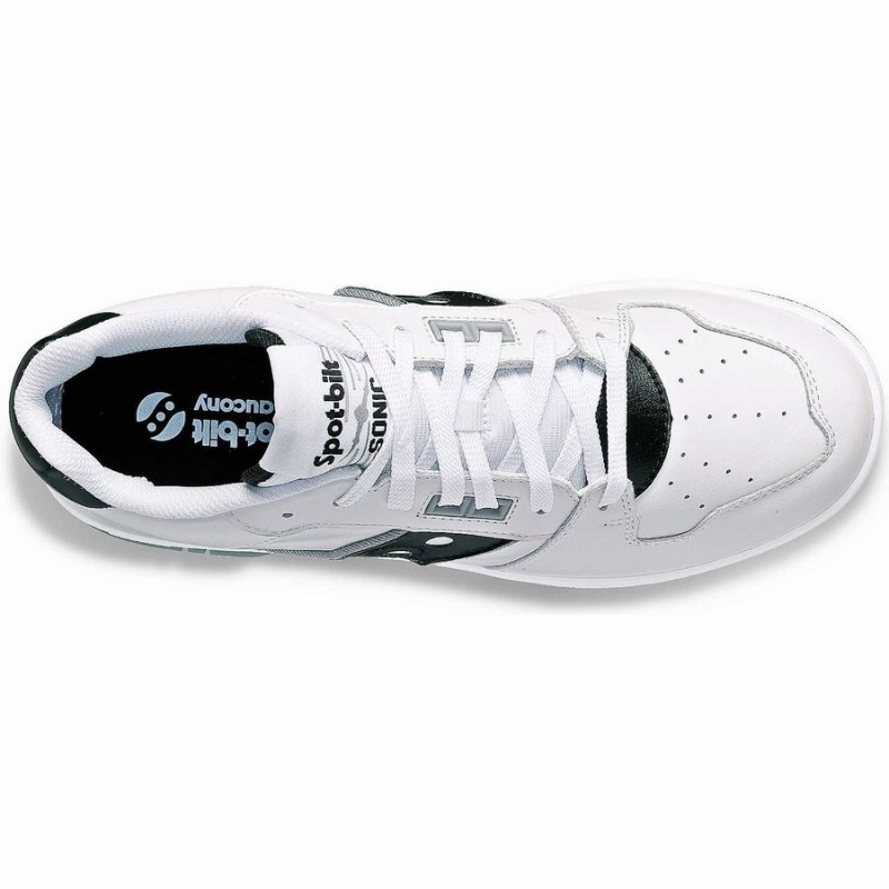 Sapatilhas Saucony Spot-Bilt™ Sonic Low Feminino Branco Pretas | Portugal S08456-W41