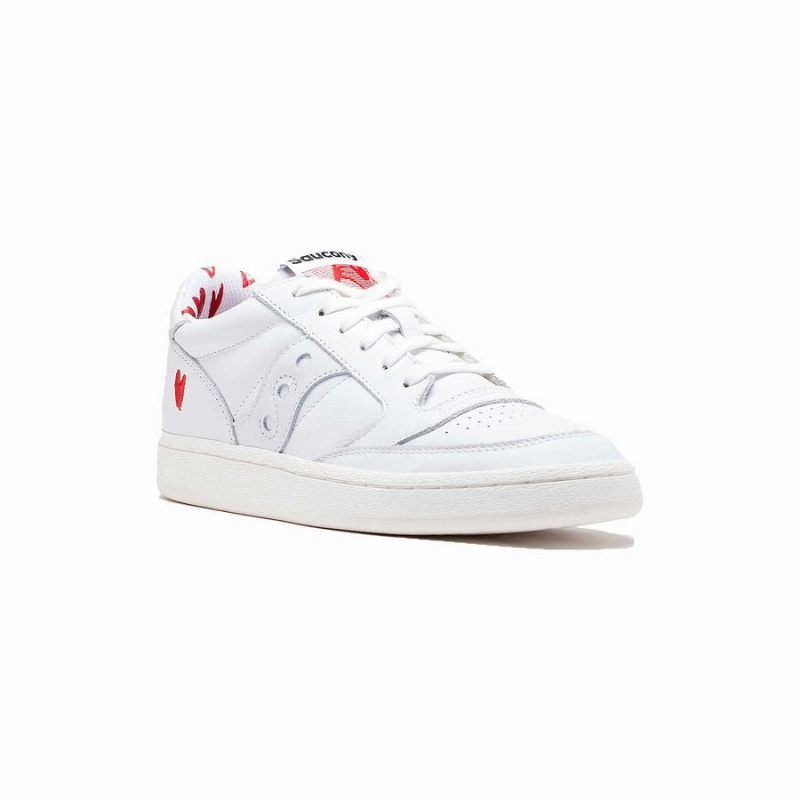 Sapatilhas Saucony St. Valentine Jazz Court Feminino Branco | Portugal S63198-Y39