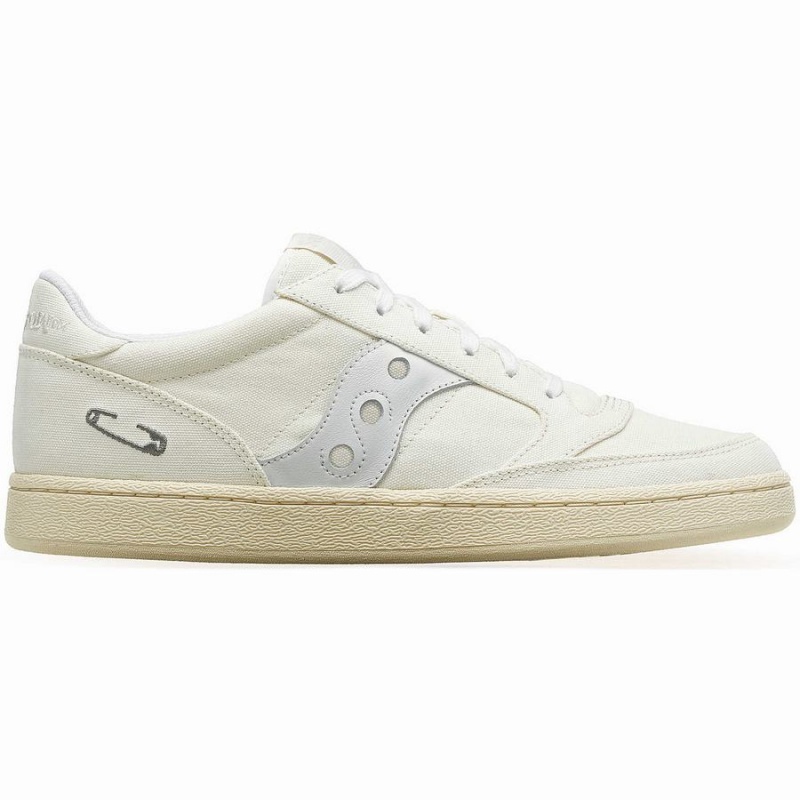 Sapatilhas Saucony X Maybe Tomorrow Jazz Court Feminino Branco | Portugal S48069-Z03