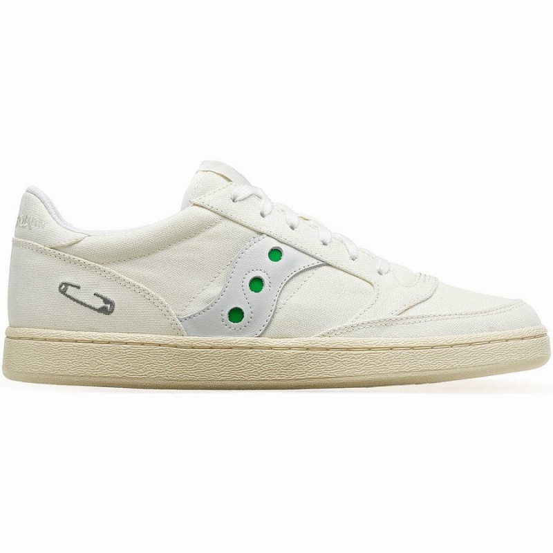 Sapatilhas Saucony X Maybe Tomorrow Jazz Court Feminino Branco | Portugal S48069-Z03