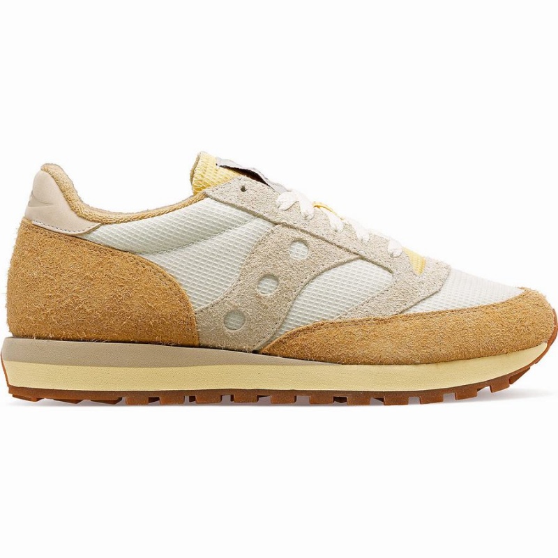 Sapatilhas Saucony x Colour Plus Jazz 81 Feminino Branco Bege | Portugal S36251-C64