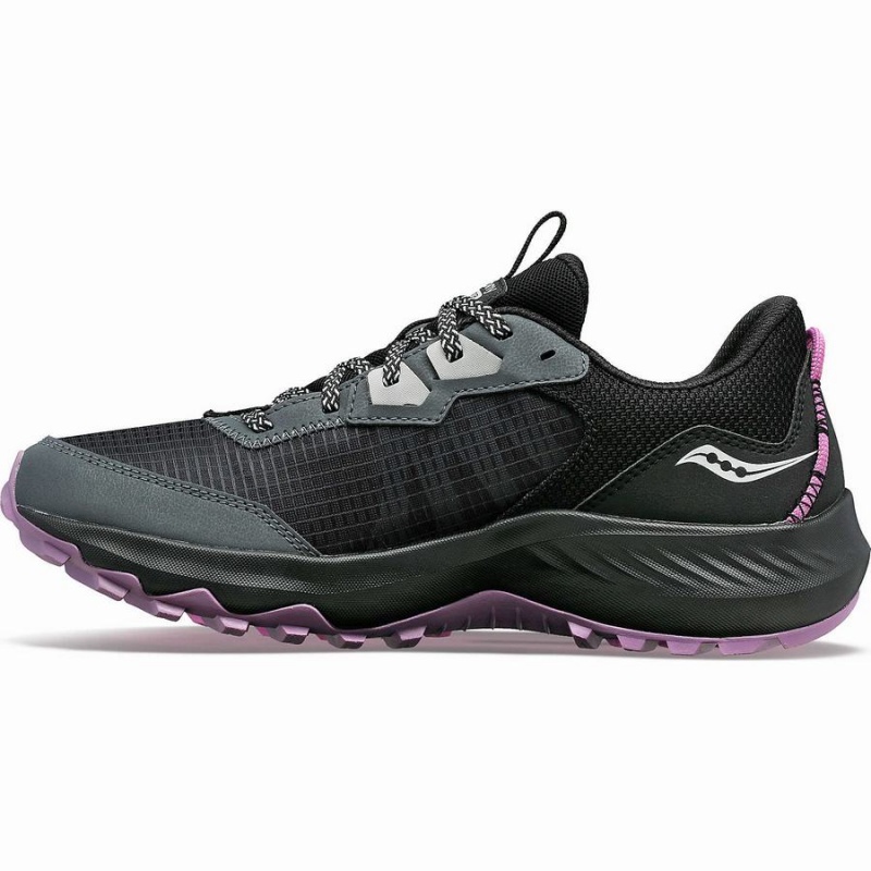 Sapatilhas Trail Running Saucony Aura TR GTX Feminino Cinzentas Pretas | Portugal S76013-P90