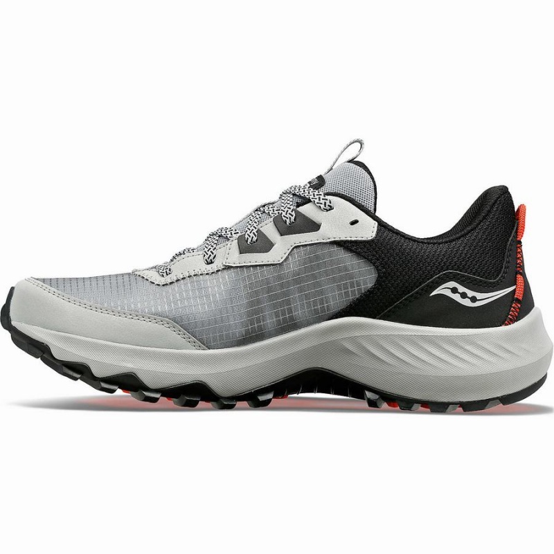 Sapatilhas Trail Running Saucony Aura TR Masculino Cinzentas Pretas | Portugal S45239-K02