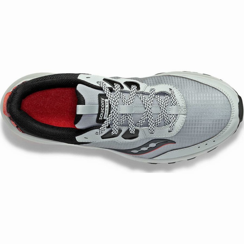 Sapatilhas Trail Running Saucony Aura TR Masculino Cinzentas Pretas | Portugal S45239-K02