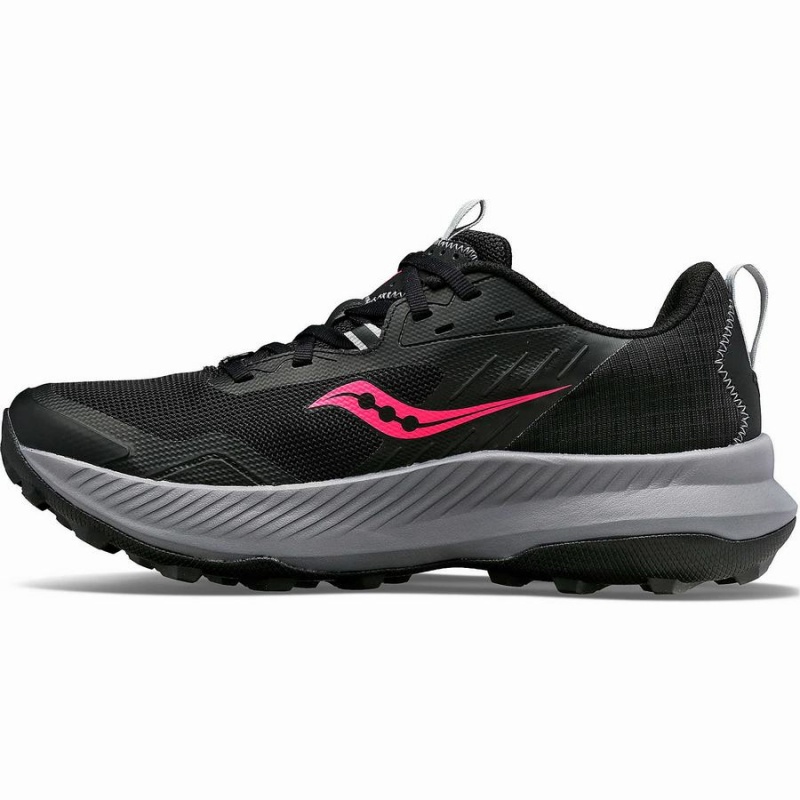 Sapatilhas Trail Running Saucony Blaze TR Feminino Pretas Rosa | Portugal S72954-F36