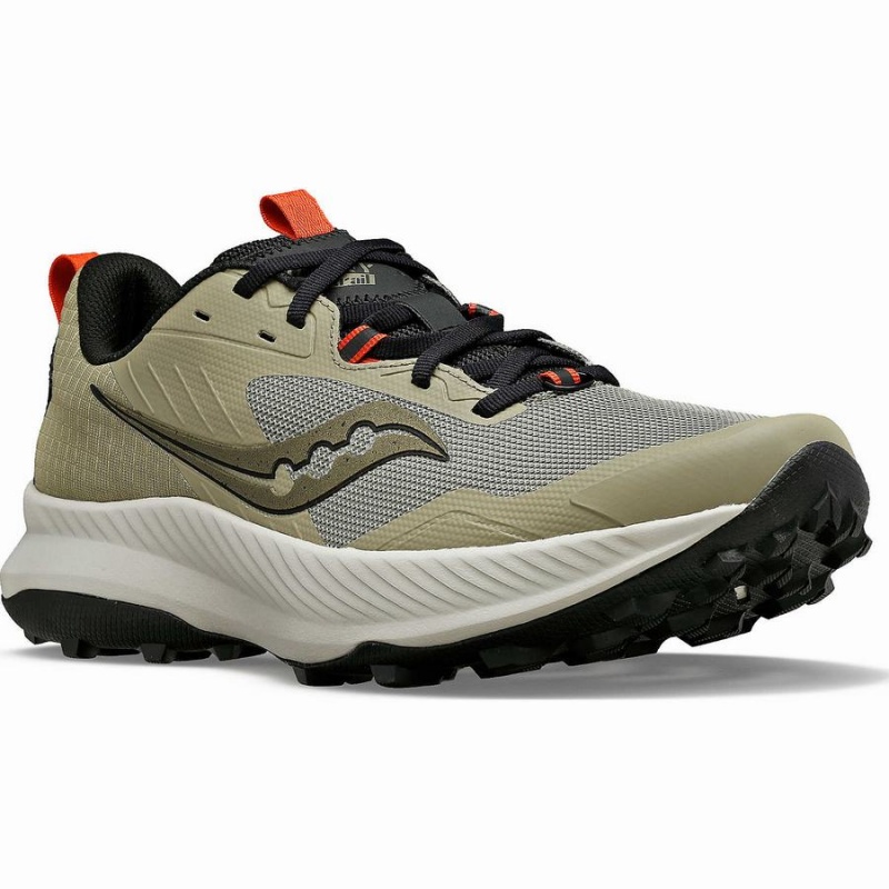 Sapatilhas Trail Running Saucony Blaze TR Masculino Cafes Pretas | Portugal S34869-A02