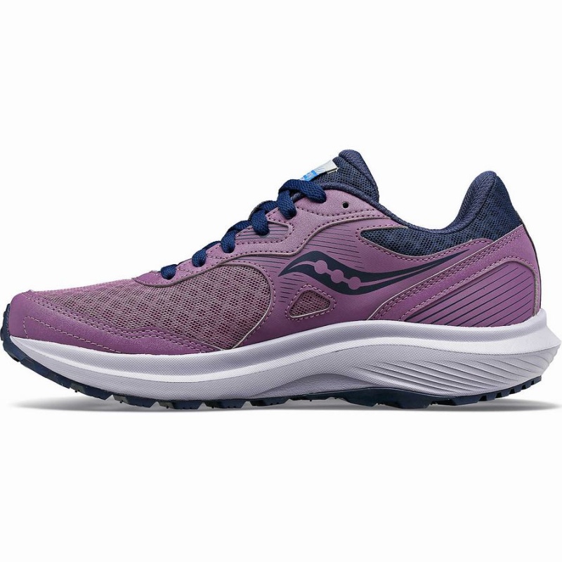 Sapatilhas Trail Running Saucony Cohesion TR16 Feminino Roxo Azul Marinho | Portugal S12035-X10