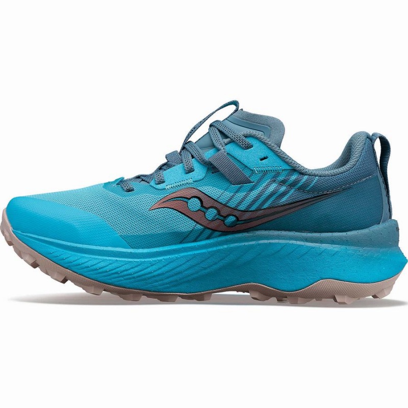 Sapatilhas Trail Running Saucony Endorphin Edge Feminino Azuis | Portugal S10627-R21