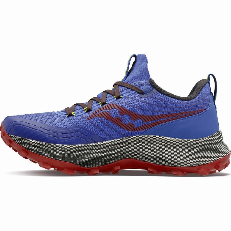 Sapatilhas Trail Running Saucony Endorphin Trilha Masculino Azuis Marrom | Portugal S29158-Q41