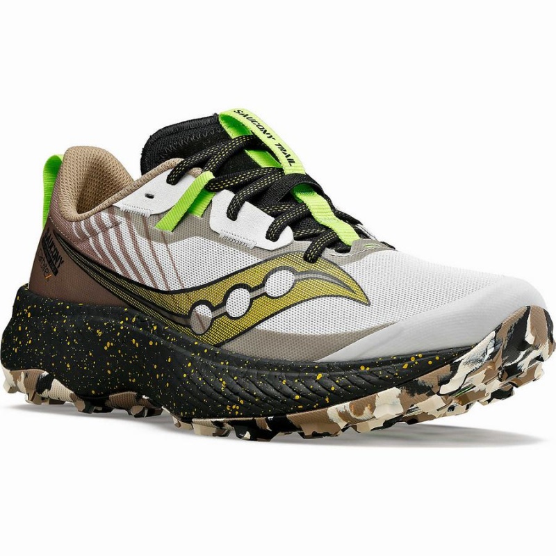 Sapatilhas Trail Running Saucony Endorphin Edge Masculino Branco Pretas | Portugal S45912-Y59