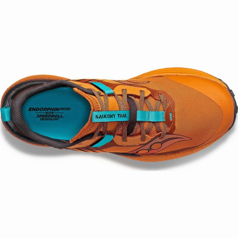 Sapatilhas Trail Running Saucony Endorphin Edge Masculino Laranja | Portugal S40317-U02