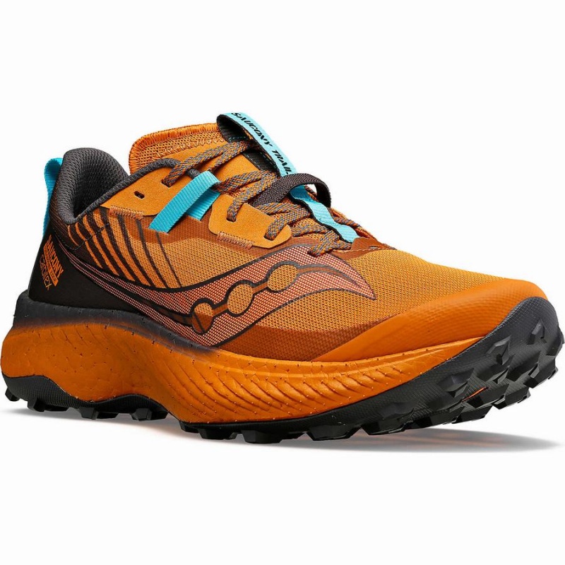 Sapatilhas Trail Running Saucony Endorphin Edge Masculino Laranja | Portugal S40317-U02