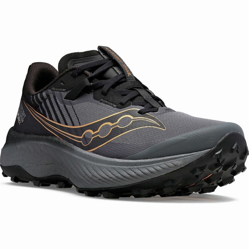 Sapatilhas Trail Running Saucony Endorphin Edge Masculino Pretas | Portugal S49125-Z43