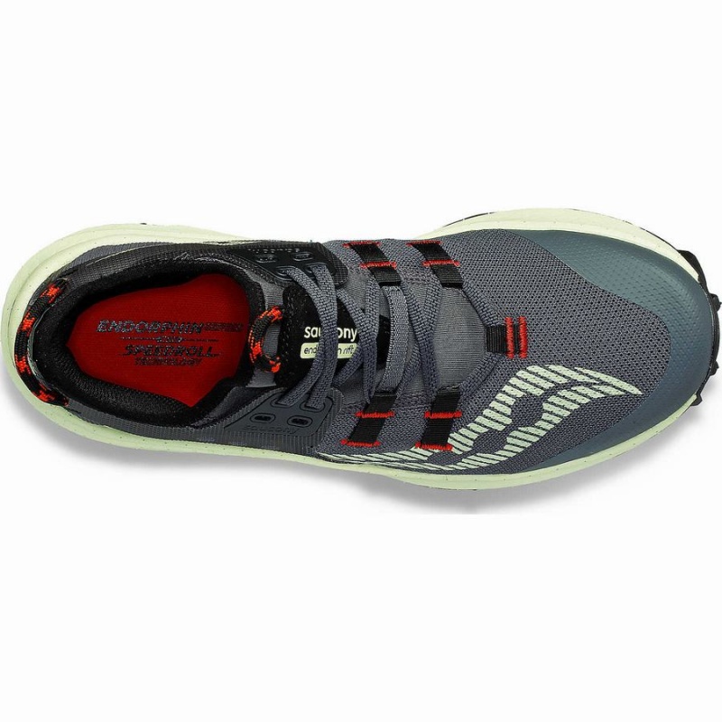 Sapatilhas Trail Running Saucony Endorphin Rift Masculino Cinzentas | Portugal S40268-C34